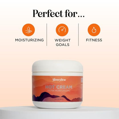 Hot Firming Lotion Sweat Enhancer - Skin Tightening Cream for Stomach Fat and Cellulite